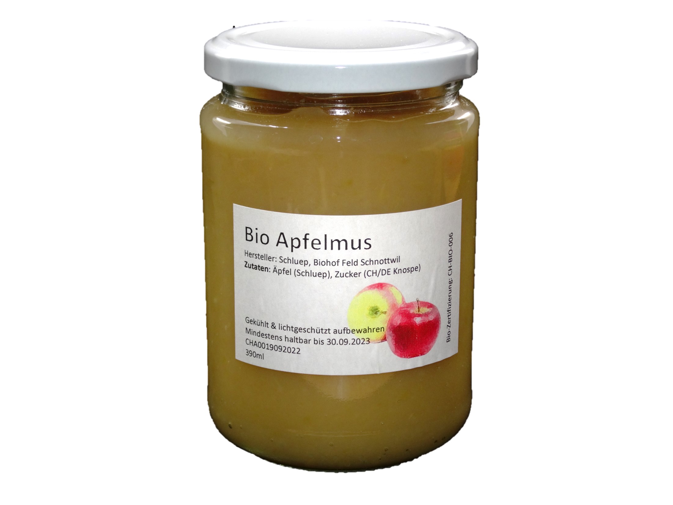 Apfelmus gelb
